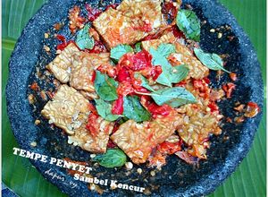 Foto resep TEMPE PENYET Sambel Kencur