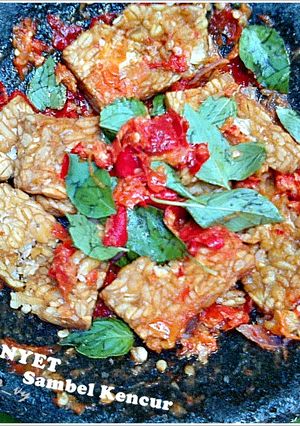 Foto resep TEMPE PENYET Sambel Kencur