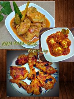 Foto resep AYAM wangi pandan BUMBU RUJAK 3in1