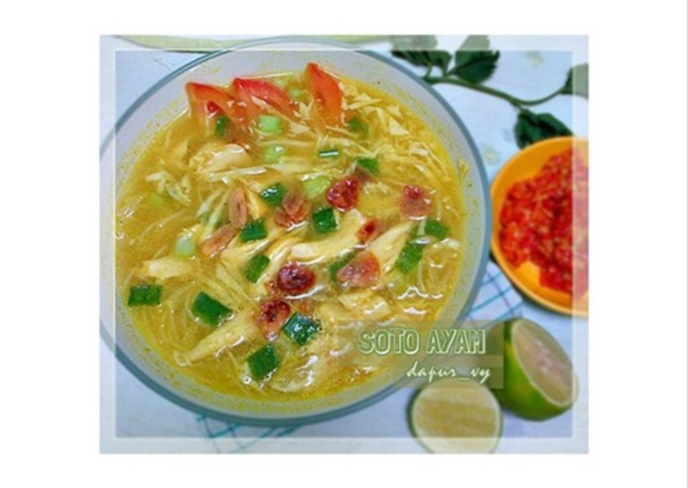 SOTO AYAM Rebus