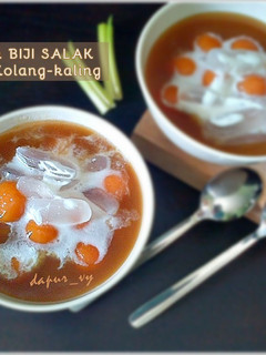 Foto resep Kolak BIJI SALAK SAUS Kolang-kaling
