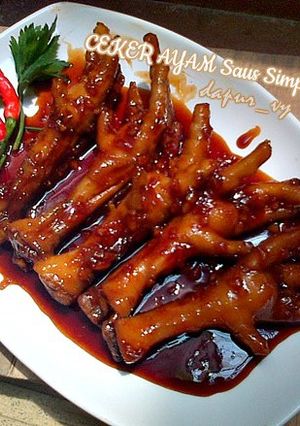 Foto resep CEKER AYAM Saus Simple