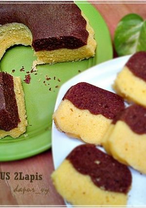Foto resep Cake Kukus 2Lapis