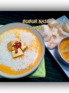 Foto resep BUBUR Nasi Sisa siram Kuah Santan