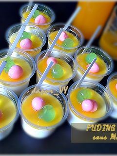 Foto resep PUDING SUTRA saus Mangga + topping Agarrasa