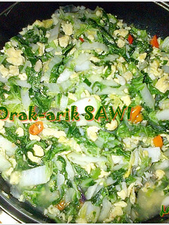 Foto resep Orak-arik SAWI putih