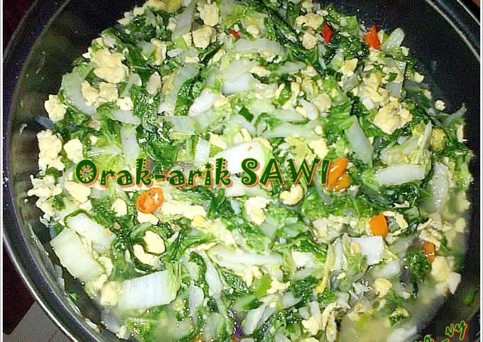 Resep Orak Arik Sawi Putih Oleh Dapurvy Cookpad