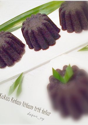 Foto resep BOLU KUKUS KETAN HITAM Irit Telur