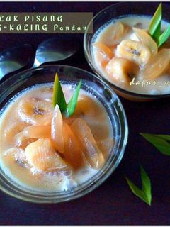 Foto resep KOLAK PISANG KOLANG-KALING Pandan