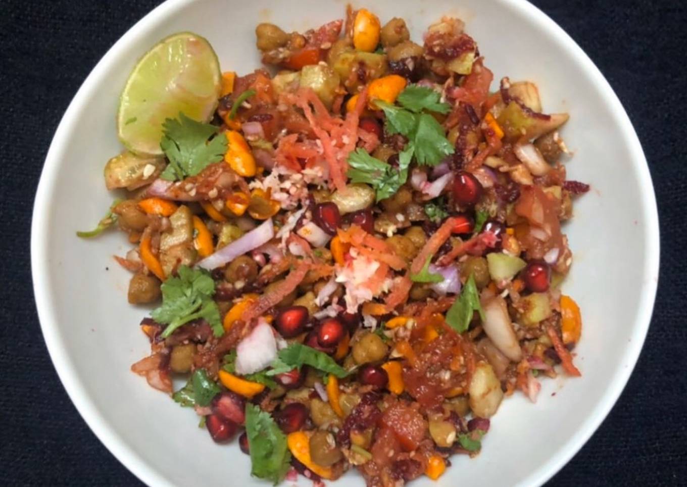 Chana Peanut Salad