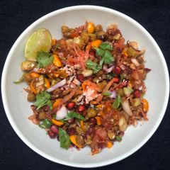 A picture of Chana Peanut Salad.