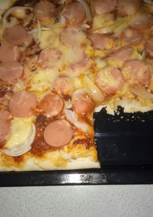 Foto resep Pizza sosis home made