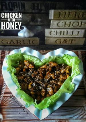 Foto resep Chicken with honey