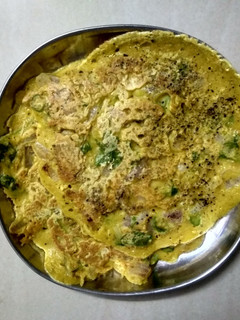 முட்டையில்லாத வெஜ் ஆம்லெட்(Eggless Veg Omlet in Tamil) செய்முறை முக்கிய புகைப்படம்