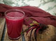 Gambar jus ubi bit