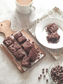Foto resep 98.Fudgy Brownies shiny crust
