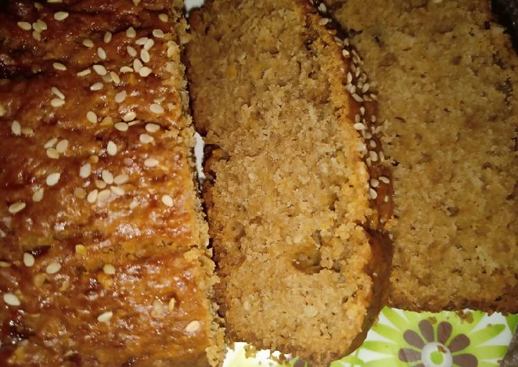 Easiest Way to Prepare Quick Sim sim Banana bread