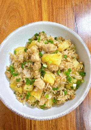 รูปของ ข้าวไก่ผัดสับปะรด