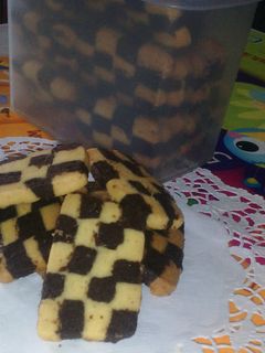 Foto resep Biskuit Domino