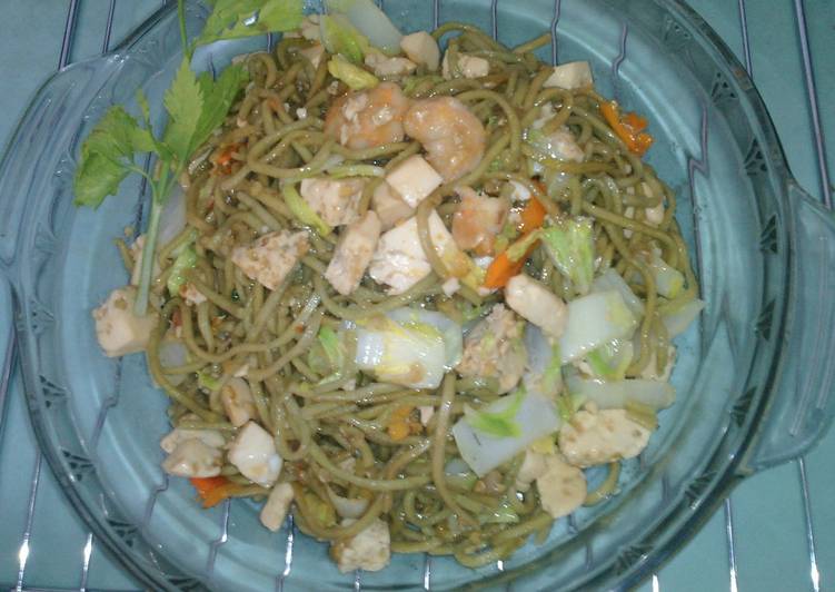 Resep Mie goreng ijo, Bisa Manjain Lidah