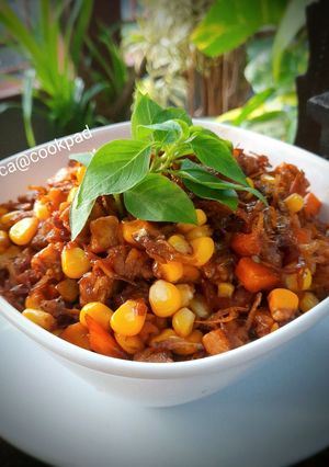 Foto resep Tumis Tempe Teri Jagung Wortel