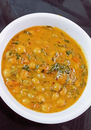 A picture of Methi Lilva Subji.