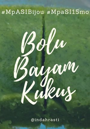 Foto resep Bolu Bayam Kukus