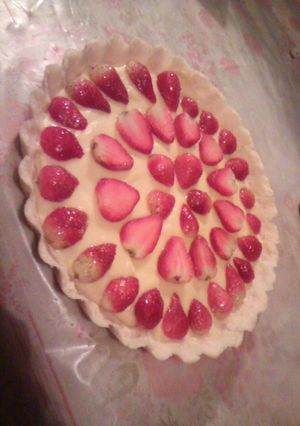 Una foto de Tarta de frutilla