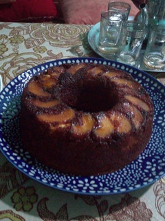 صورة لوصفة كيكة بالتفاح