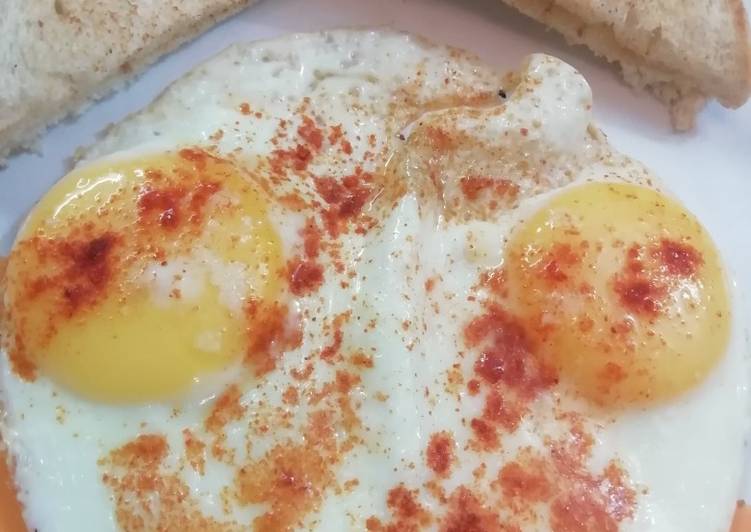 Steps to Prepare Super Quick Homemade Half fry Egg my style