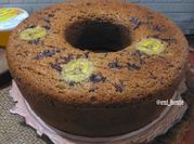 Gambar banana cake panggang