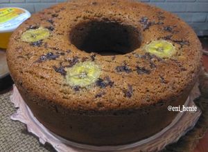 Foto resep 409. Bolu Pisang Meses 4 Telur panggang Otang