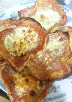صورة لوصفة توست الجبن والبيض 🍞