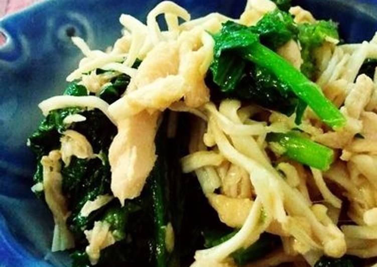 Super Quick Mustard Green and Tuna Aemono Salad Super Quick Mustard Green and Tuna Aemono Salad