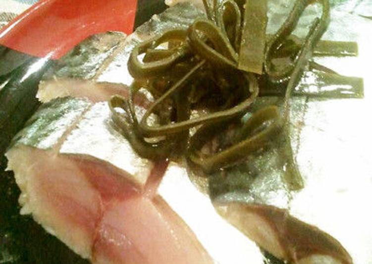 Recipe of Ultimate Fisherman&#39;s Shime Saba (Marinated Mackerel)