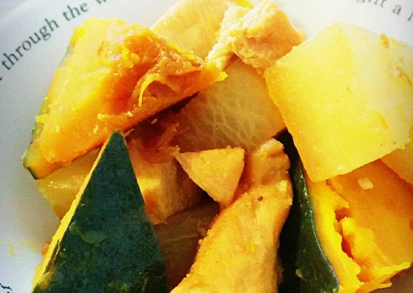 Chicken and Pumpkin Amakarani