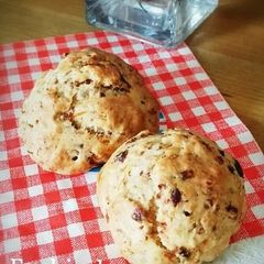A picture of Healthy Prune Scones.