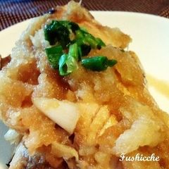 A picture of Pan-fried Mackerel with Grated Onion Sauce.