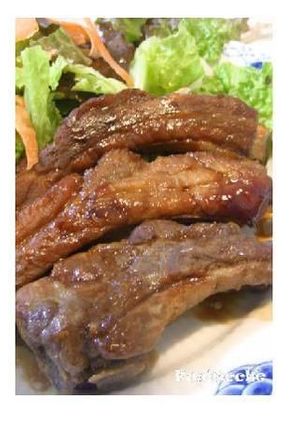 A picture of Juicy Spare Ribs.