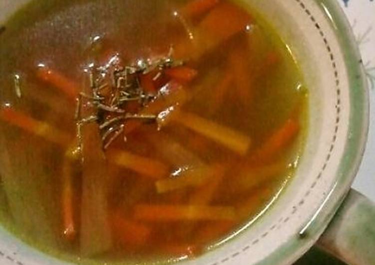 Yacon Carrot Soup