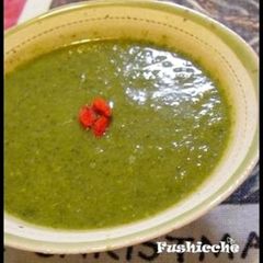 A picture of Creamy Spinach Soup.