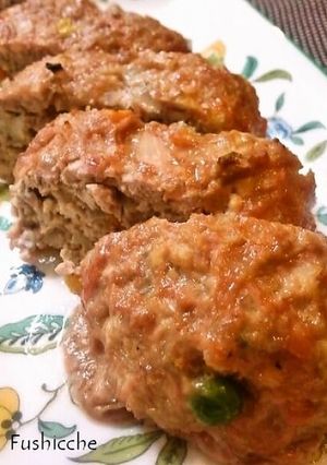 A picture of Meat Loaf with Tofu and Veggies.