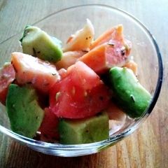 A picture of Salmon Avocado Salad.
