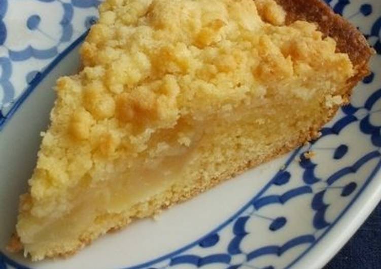 Recipe of Quick Apple Crumble Tart