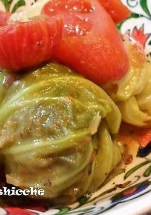A picture of Cabbage Rolls.