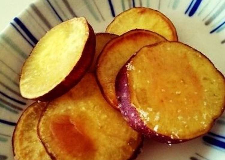 Recipe of Quick Buttery Sweet Potato Slices