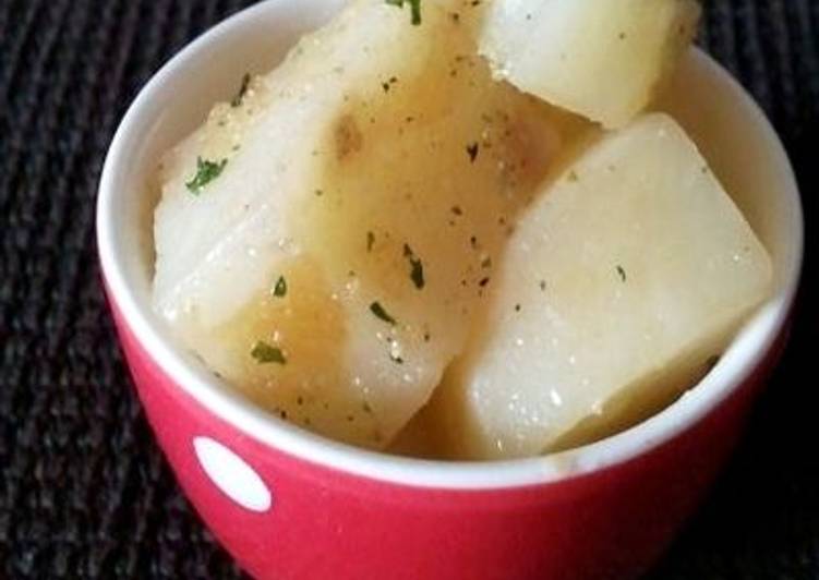 Cheese and Garlic Buttered Potatoes