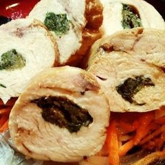 A picture of Chicken with Sweet and Sour Sauce.