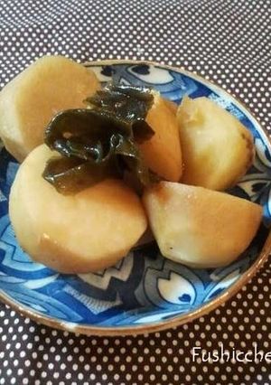 A picture of Stewed Taro Nimono.