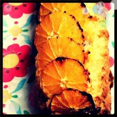 A picture of Orange Pound Cake.